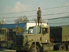National Guard with M-16