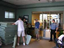 For years the police have provided beds for OR. Today we returned the favor