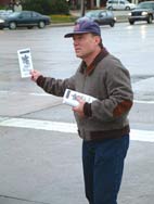 "Sing a Little Louder" tracts passed out to Rhema congregation