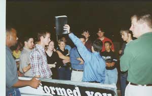 Victory is proclaimed as John rallies the troops