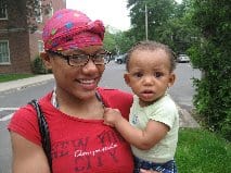 SMcQueen1 Shaylah McQueen with her "Destiny" son named AJ
