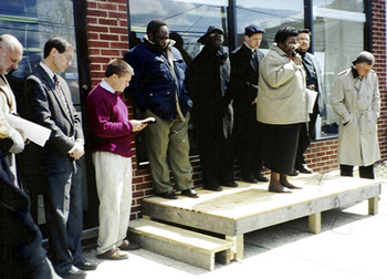 10 pastors and a sister pray in repentance for an end to child killing in Bridgeport leading about 25-