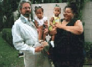 Pastor Stephen Mashburn of Wichita signing the Emancipation Proclamation for the Unborn Children July 16. 2001 with other pastors