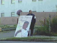 Al with sign - Click for larger view